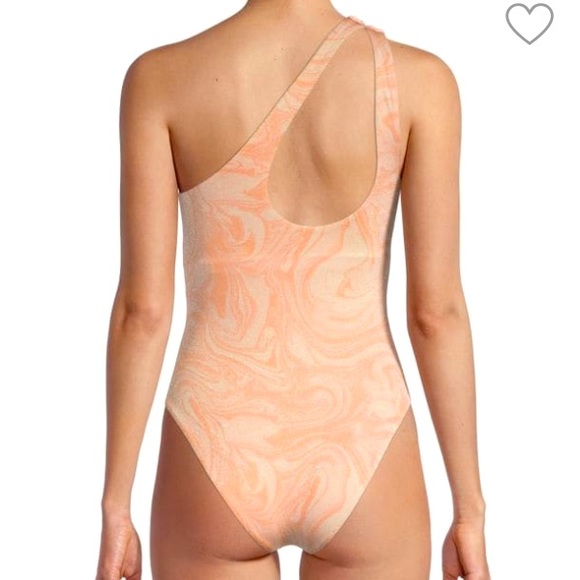 NWT L*Space All Swirled Up Phoebe Classic One Shoulder One Piece -Sz 10 & Sz 12 - Picture 2 of 10